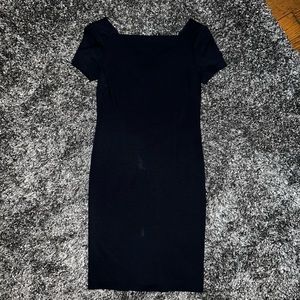 Banana Republic black sheath dress 00P